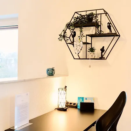 Casatua - Blue Design - Ruhig - Arbeitsplatz - Balkon Apartment Wuppertal