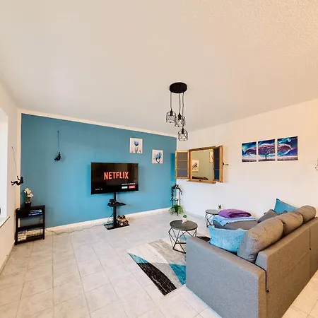 Apartment Casatua - Blue Design - Ruhig - Arbeitsplatz - Balkon