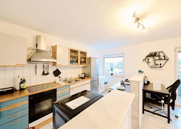 Apartman Casatua - Balkon - Arbeitsplatz - Ruhig - Messe - Wifi